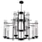 Cwi Lighting Sierra 12 Light Up Chandelier With Black Finish 9827P38-12-101 - alternate 6